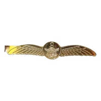 Air Force Tie Pin - Golden, 2.5 Inch Custom Printed Design | Elegant Military Inspired Accessory For Formal Attire