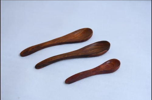 WOODEN SERVING SPOON 17