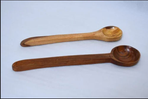 WOODEN SERVING SPOON 18