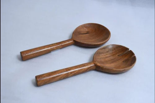 WOODEN SERVING SPOON 20