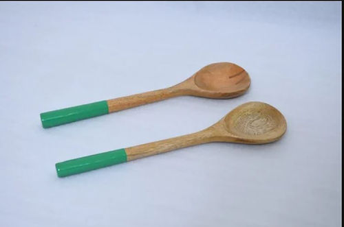 WOODEN SERVING SPOON 22