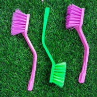 Sink Brush - Durable Plastic, Standard Size, Versatile Cleaning Tool For Industrial & Commercial Use