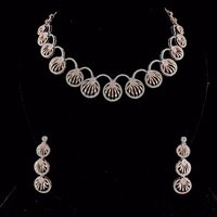 Real Diamond Necklace Sets - Diamond Clarity: Si1