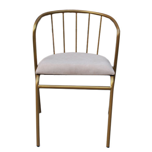 Sliver Bar Dining Chair With Fabric Seat