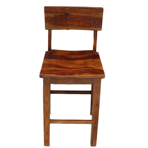 Bar Chair In Solid Wood