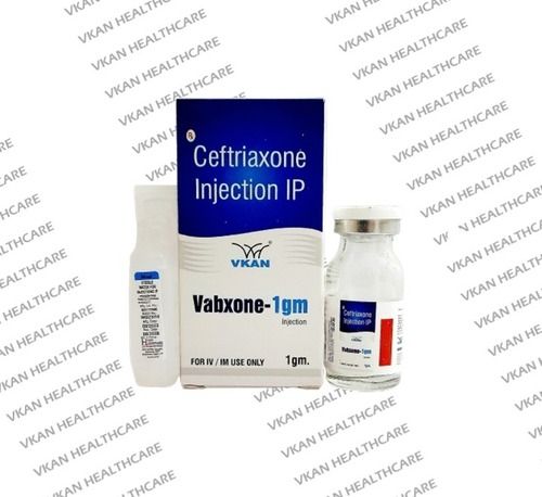 Ceftriaxone 1000 mg WFI Injection