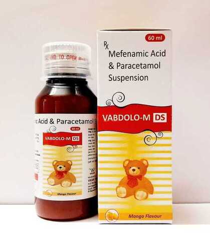 Mefenamic Acid 100 mg  Paracetamol 250 mg Suspension