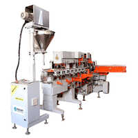 Lined Carton Machine - Metal, 4267x2133x2438 Mm, Silver | 22 Stations, 48-50 Cartons/minute, 3 Hp Electric Motor, Low Maintenance