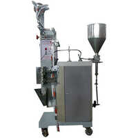 Ffs Liquid Pouch Packing Machine - Metal, L:750mm X W:550mm X H:1800mm | High-speed, 40-90 Pouches/minute, 3/4 Side Seal, Heat Sealable Film Compatibility, Human Machine Interface