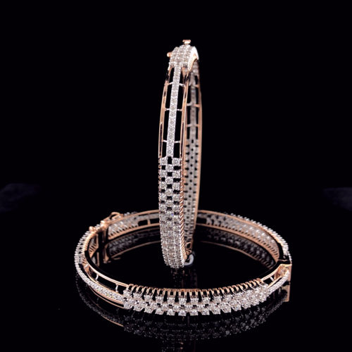 Stylish Real Diamond BangleS