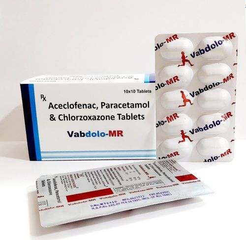 Aceclofenac Paracetamol Chlorzoxazone Tablet