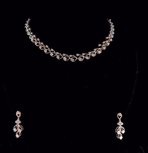 Real Diamond Necklace SETs