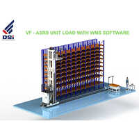 Automated Storage and Retrieval System Unit Load With WMS Software