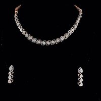 Diamond Necklace Set - Diamond Clarity: Si1