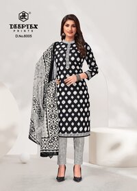Deeptex Aaliza Vol 6 Black And White