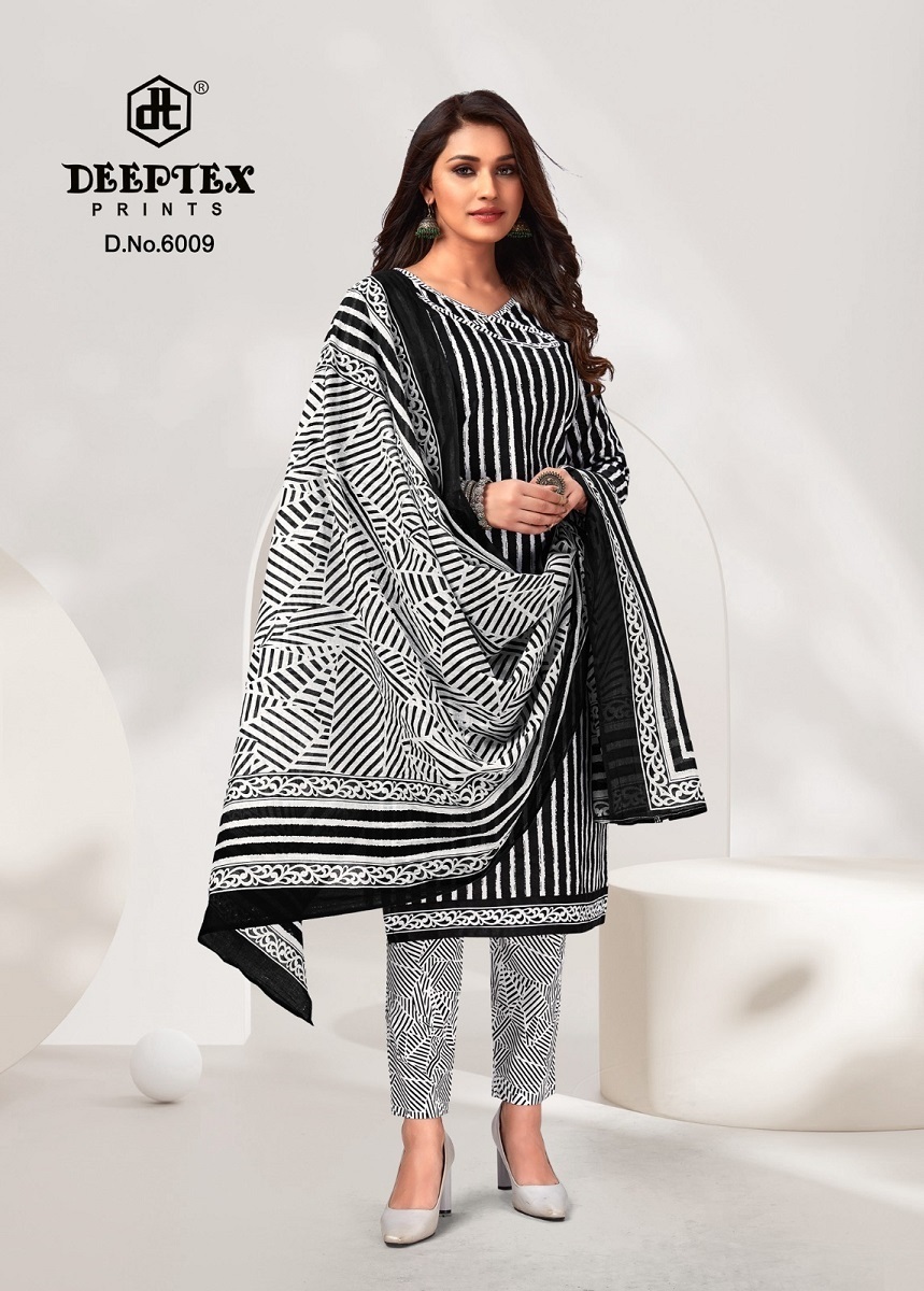 Deeptex Aaliza Vol 6 Black And White