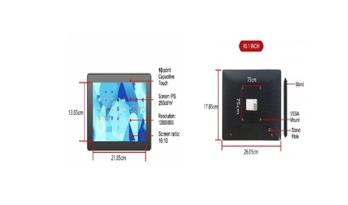 10.1 INCH ANDROID WALL MOUNT TABLET PC STS