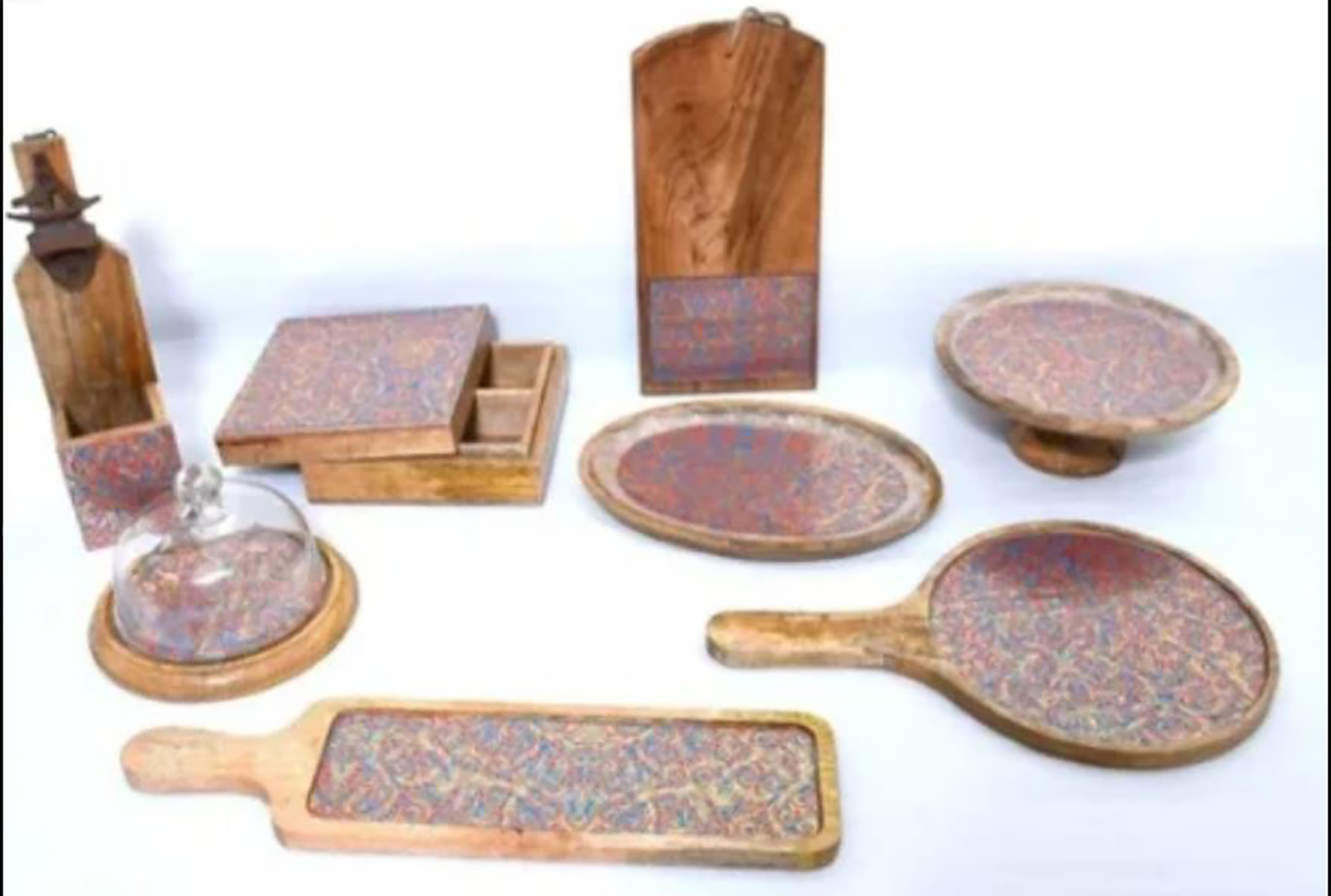 wooden serving PLATTER  19