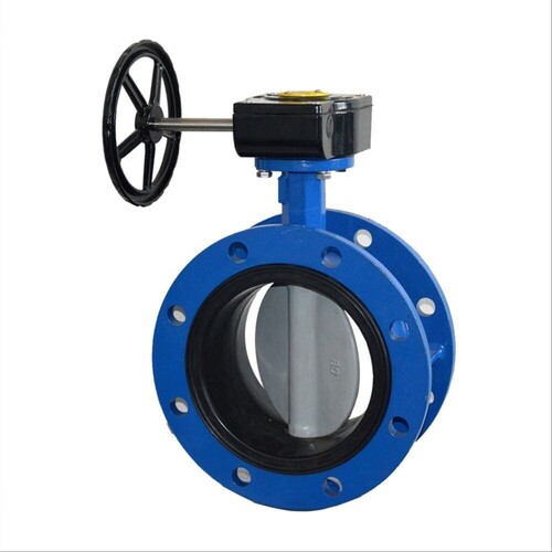 Industrial Double Flange Butterfly Valve Manufacturer in Surat