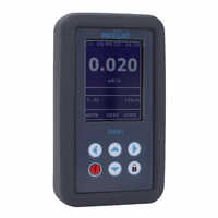 Eecirad Digital Dose Rate And Dose Survey Meter - Plastic, 76 Mm X 27 Mm X 135 Mm, Black | Lightweight 235g Design For Accurate Survey Measurements
