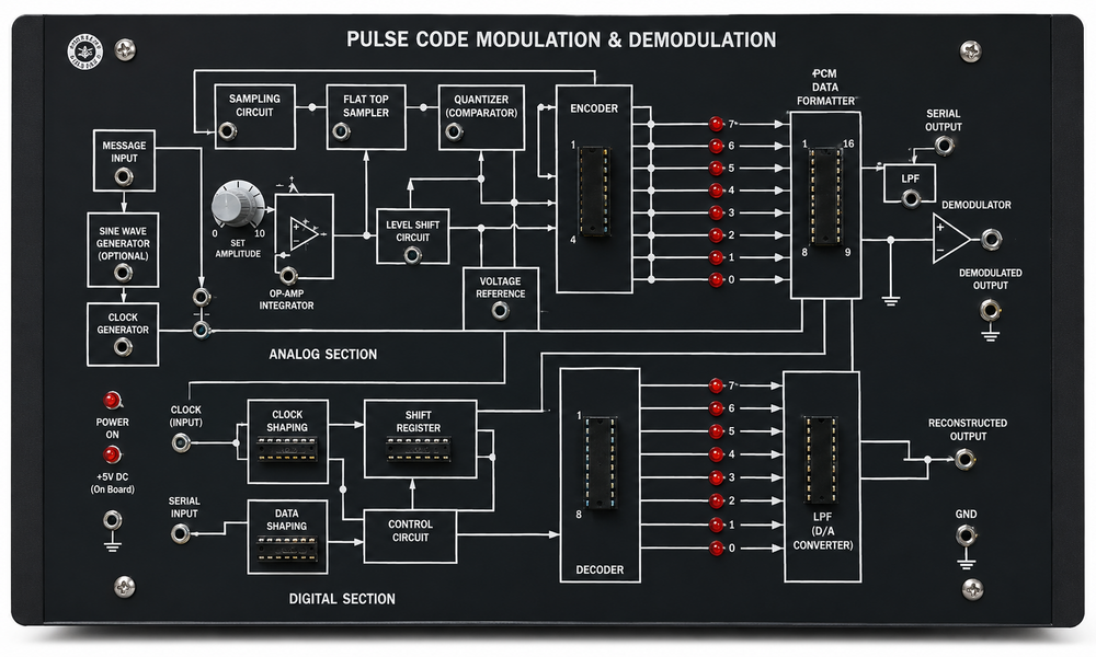 Pulse Code Modulation  Demodulation