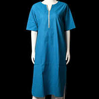 Blue Side Cut Kurti