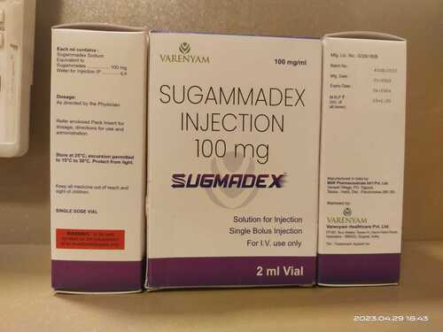 Sugammadex Injection - Physical Form: Liquid