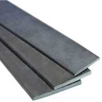 Mild Steel Flat Bar - 15 Mm Thick, Polished Silver Finish | Exceptional Weldability & Machinability For Heavy-duty Applications