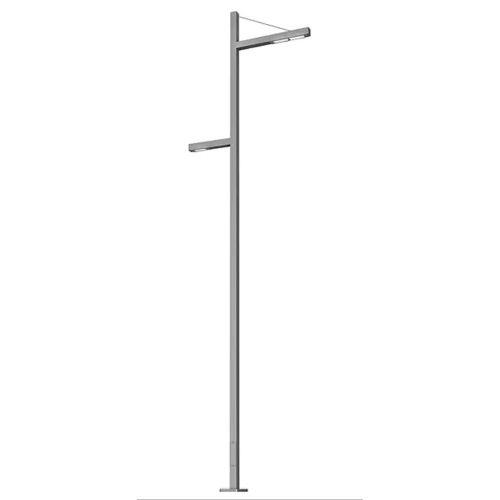 Grey Dual Arm Hanger Pole