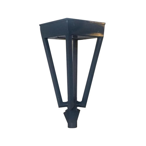 Aluminium Led Post Top Lantern - Color: Black