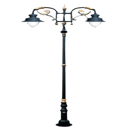 Black-Golden Decorative Lamp Post