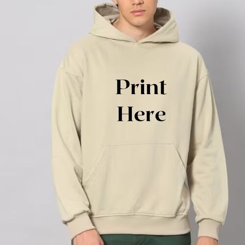 All Colours Available Customized Printed Cotton Full Sleeve Hoodies For Mens