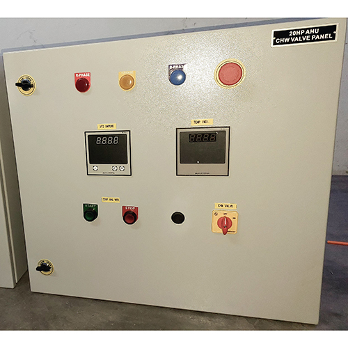 20HP AHU Plus CHW Valve Panel - Metal Base, White Surface Color | Warranty Included