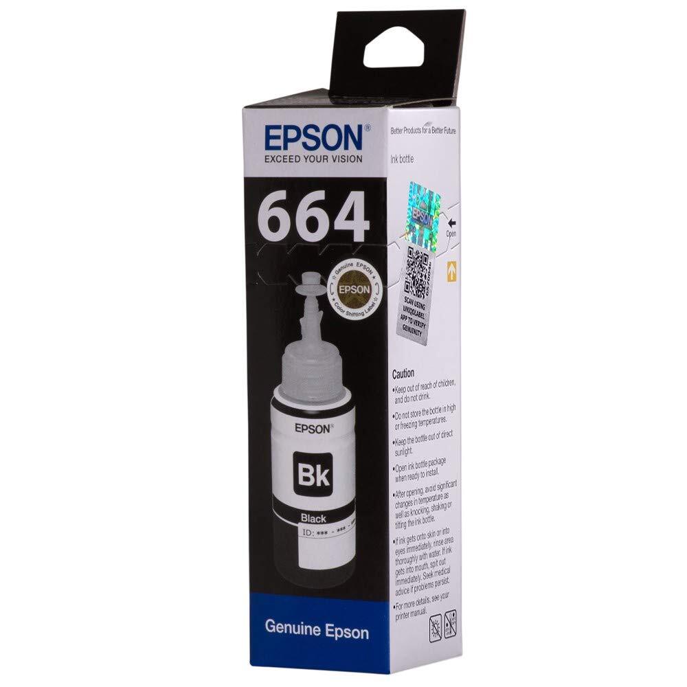 epson 664 black ink bottle