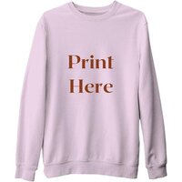 Customized Printed Cotton Sweatshirt - Customized Sizes, Colors | Long Sleeve, Hypoallergenic, Moisture Absorbing, Eco-friendly