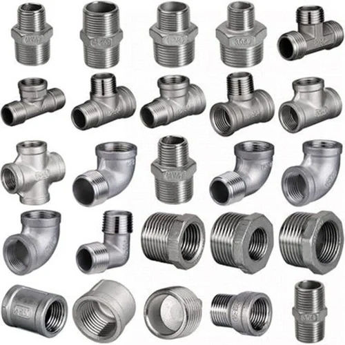 Silver Stainless Steel Pipe Fittings