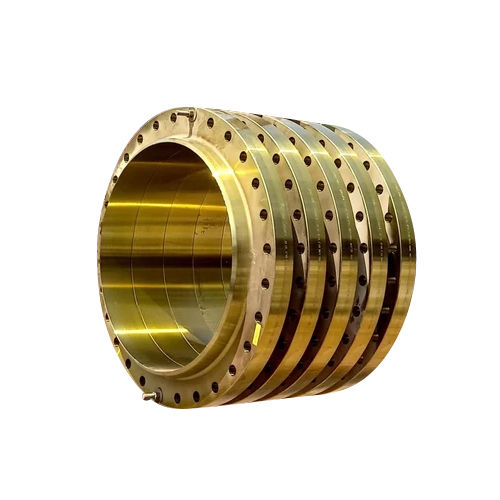 Carbon Steel Flanges - Color: Golden