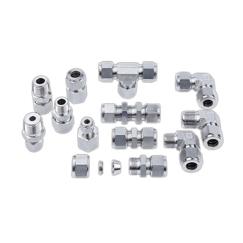 Silver Stainless Steel Tube Fittings