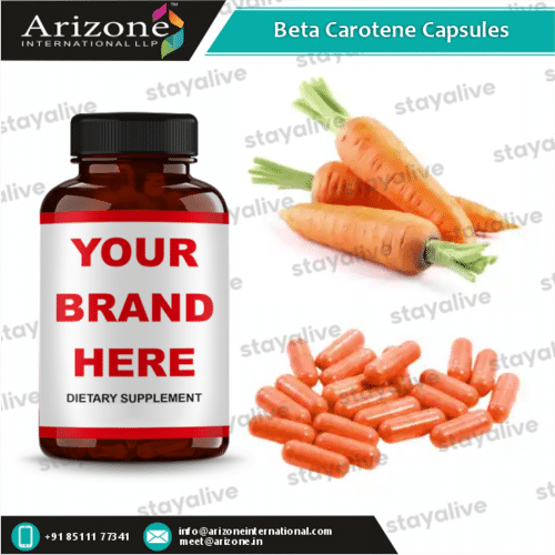 Beta Carotene Capsules Age Group: For Adults