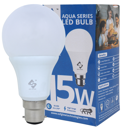 15W LED DOB BULB A70 HB B-22 CW