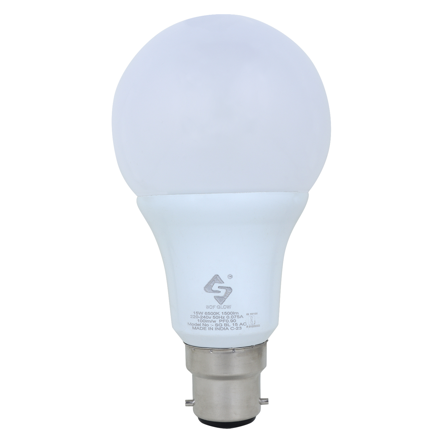 15W LED DOB BULB A70 HB B-22 CW
