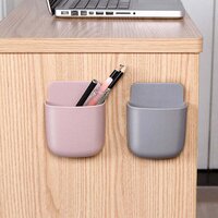 WALL MOUNTED STORAGE CASE WITH MOBILE PHONE CHARGING HOLDER