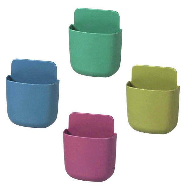 WALL MOUNTED STORAGE CASE WITH MOBILE PHONE CHARGING HOLDER