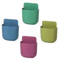 WALL MOUNTED STORAGE CASE WITH MOBILE PHONE CHARGING HOLDER