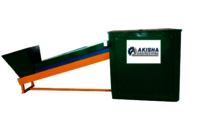 Industrial Shredder Machine - Robust Steel Blades, Portable Green Design | High Functionality For Waste Reduction, Document Destruction, And Material Size Reduction