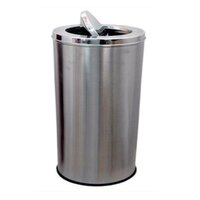 Steel Round Dustbins - Application: Garbage