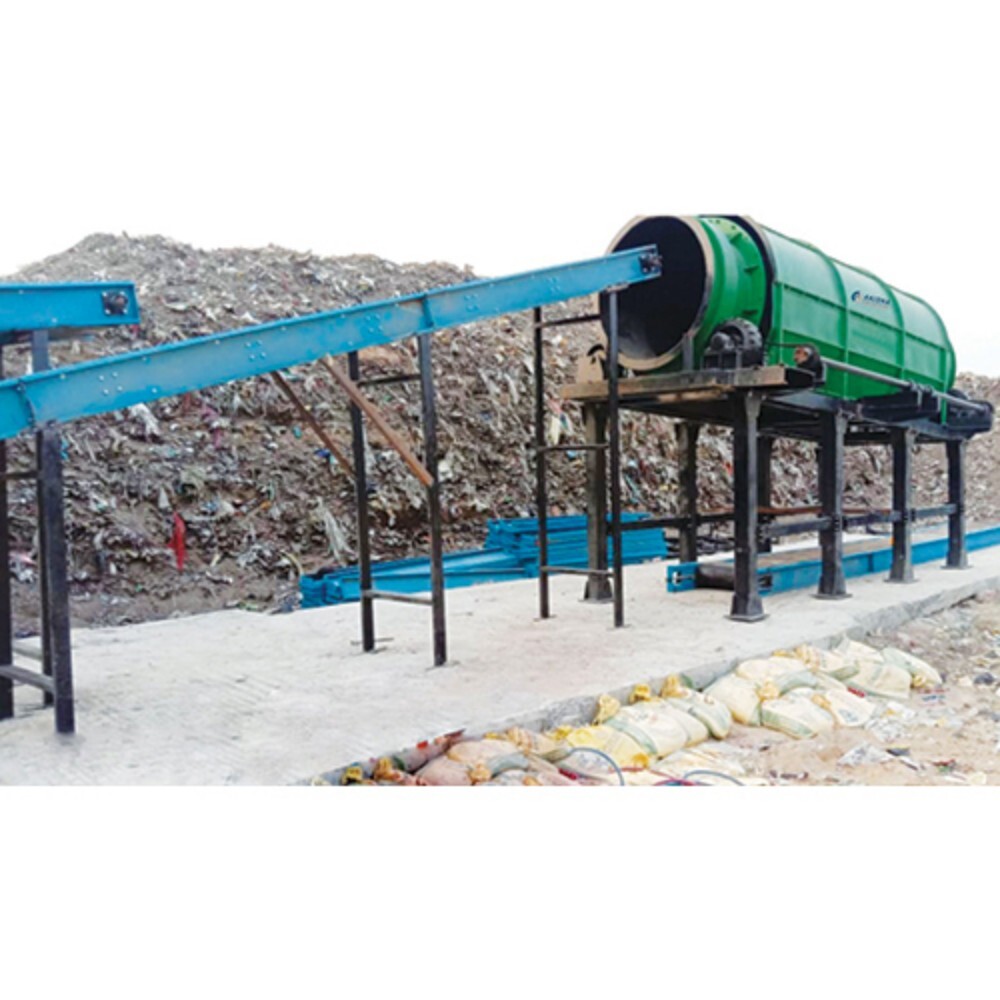 Industrial Trommel Drum Screen - Material: Steel