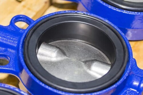 Butterfly Valve Manufacturer In Rajkot - Color: Blue