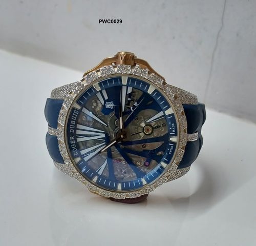 Real diamond watch