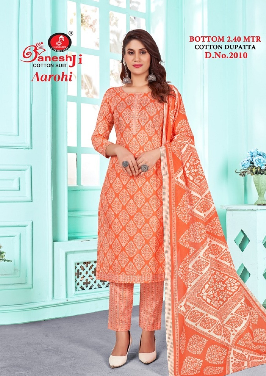 Ganeshji Aarohi Vol-2 Dress Material